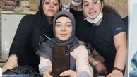 رزیتا غفاری در حال گریم کار جدیدش + عکس