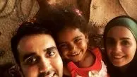 پوریا پورسرخ و بیتا سحرخیز در کنار کودکان جنوبی + عکس