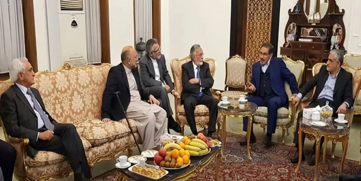 دیدار مشاوران امنیت ملی افغانستان در ادوار مختلف با شمخانی