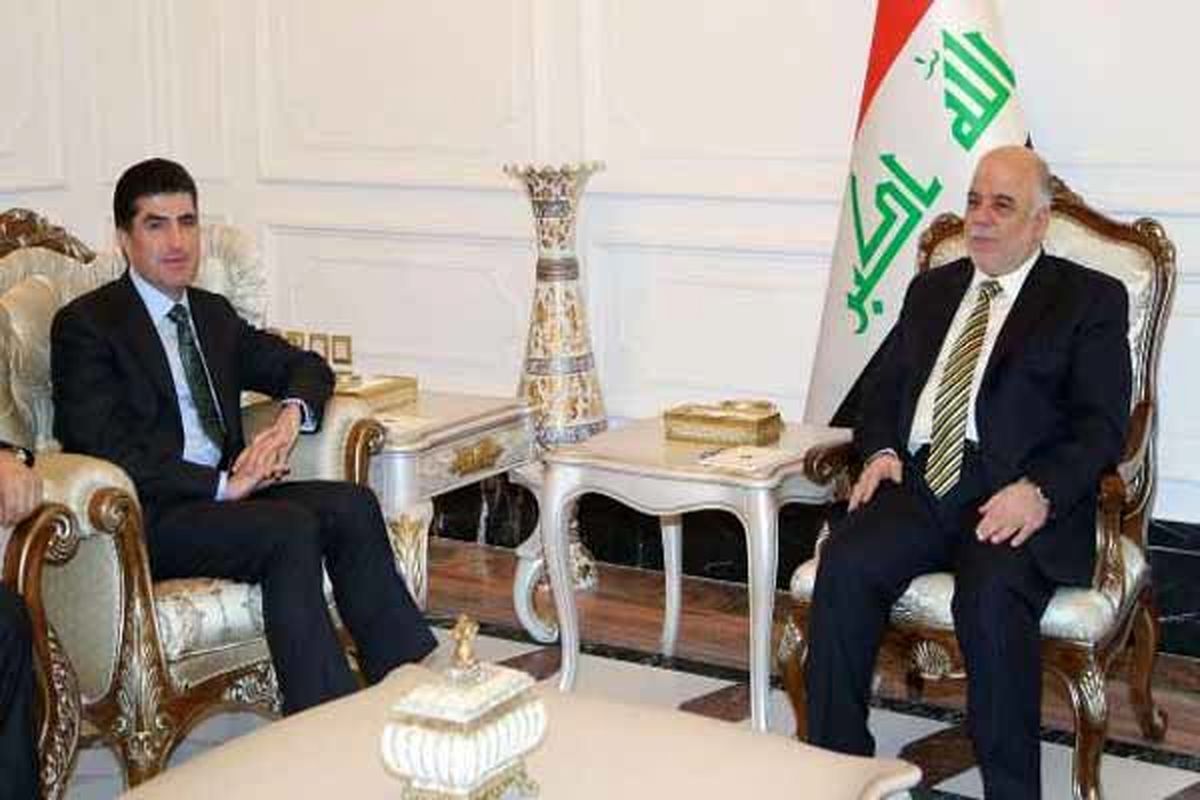 جزییات دیدار العبادی و نخست وزیر اقلیم کردستان عراق