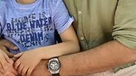 احسان خواجه امیری و پسرش + عکس