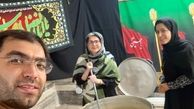 خانم گزارشگر پای دیگ نذری