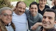 یوسف تیموری بعد از سالها در کنار پدر زحمتکشش+عکس