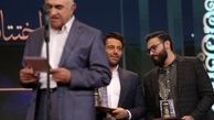حرف‌های درگوشی «رضا گلزار» و «فردوسی‌پور» /عکس