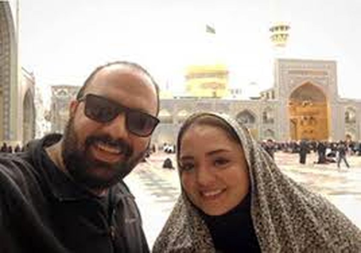 عکسی که علی جان نرگس محمدی از او گرفت
