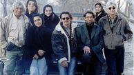 امین حیایی در پشت صحنه یکی از کارهای قدیمی اش + عکس