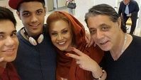 نسرین مقانلو برای دیدن فرزندانش به تگزاس رفت 