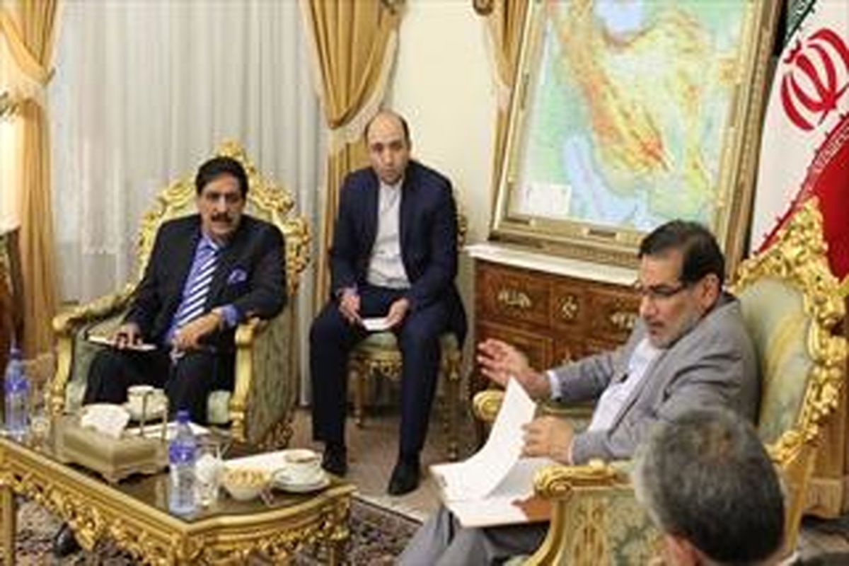  دور دوم مذاکرات شمخانی با مشاور امنیت ملی پاکستان برگزار شد