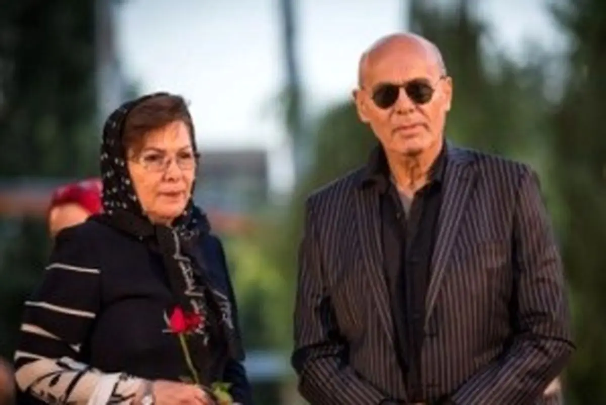 جمشید هاشم پور در کنار همسر و دخترش الناز! عکس