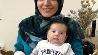 خانم مجری و برادرزاده تپلیش + عکس