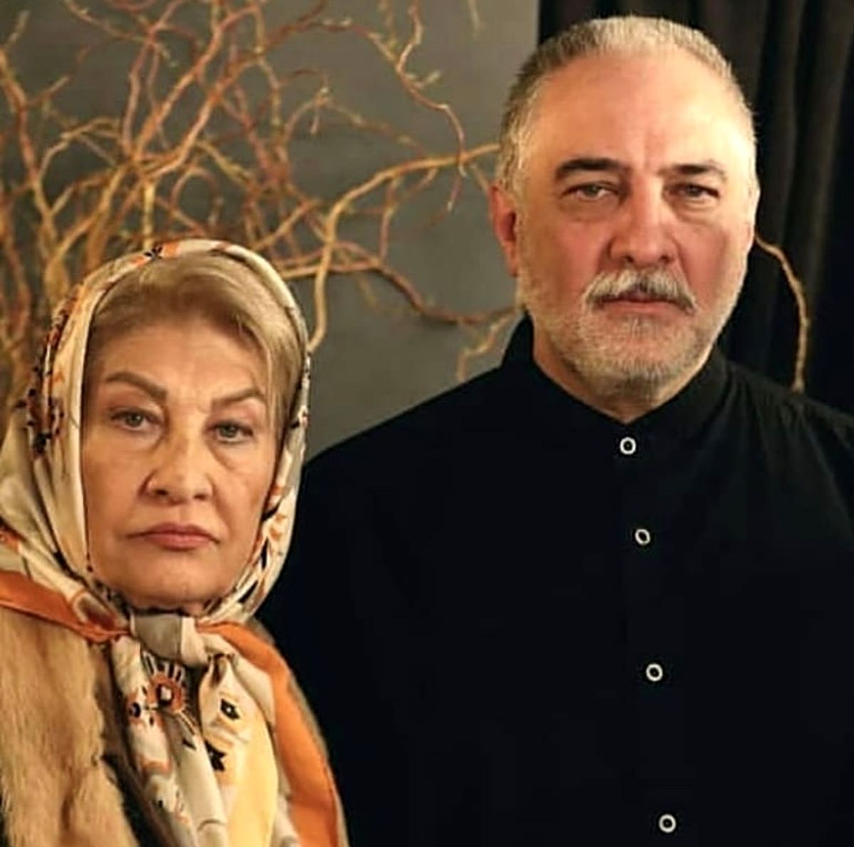 ایرج نوذری در کنار مادرش + عکس