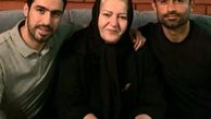 عکس دو فوتبالیست معروف باجناق در کنار مادر خانمشان