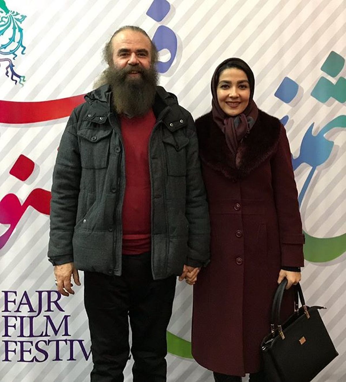عکس زوج بازیگر با فاصله سنی زیاد ولی خوشبخت