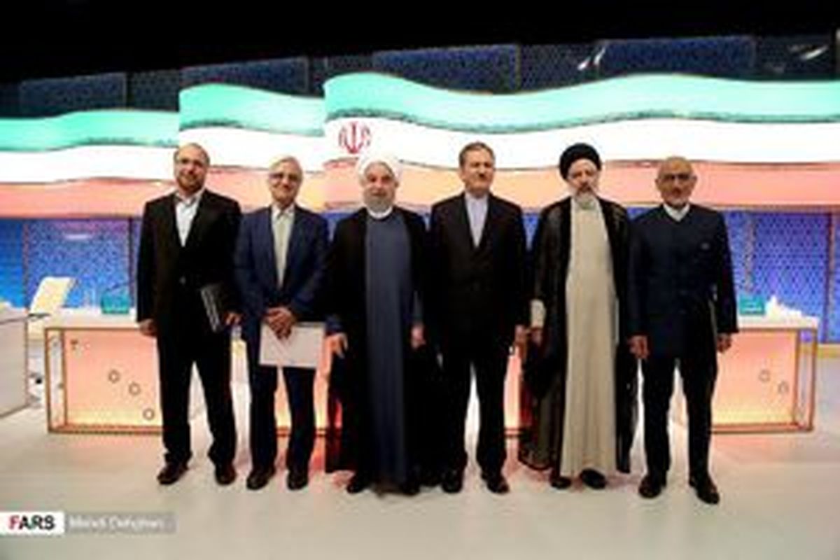 
قدردانی نامزدهای ریاست جمهوری از برگزاری مناظره‌های تلویزیونی
