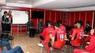 جلسه ویژه گرشاسبی، برانکو و پیروانی با بازیکنان