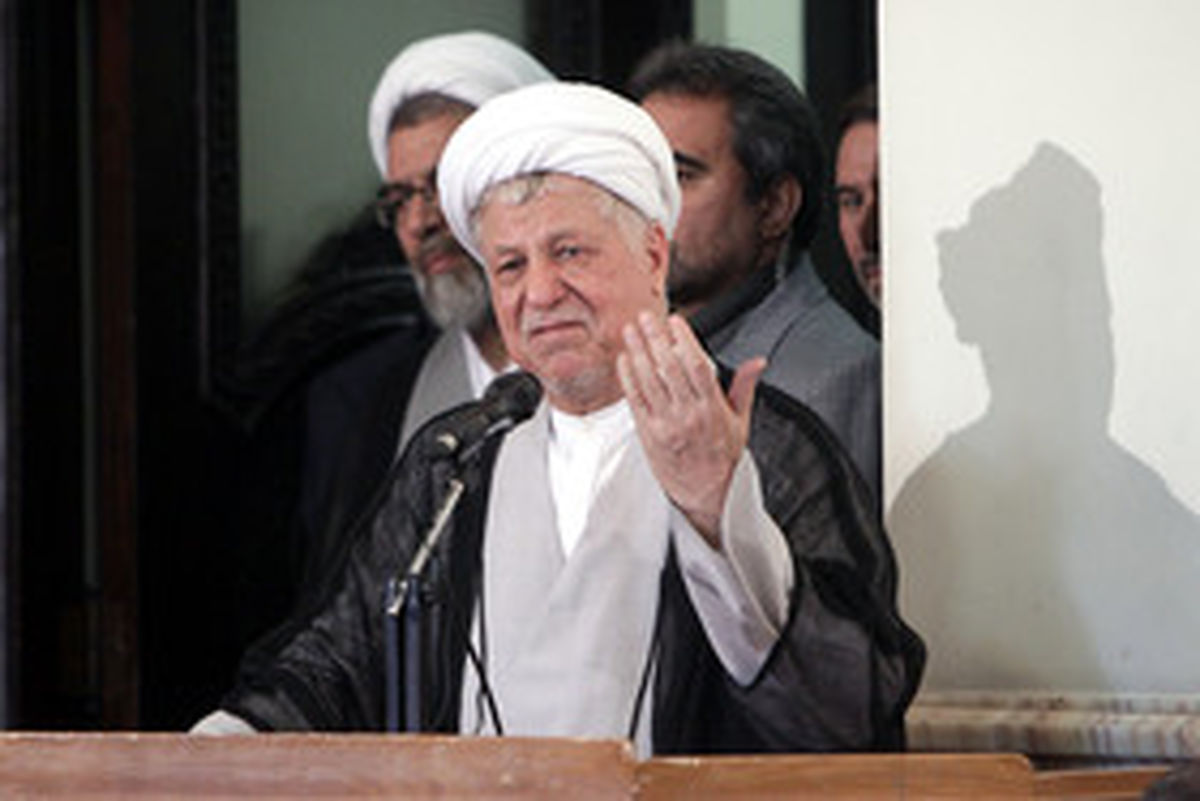 حضور هاشمی رفسنجانی در مجامع خبری بعد از چند سال