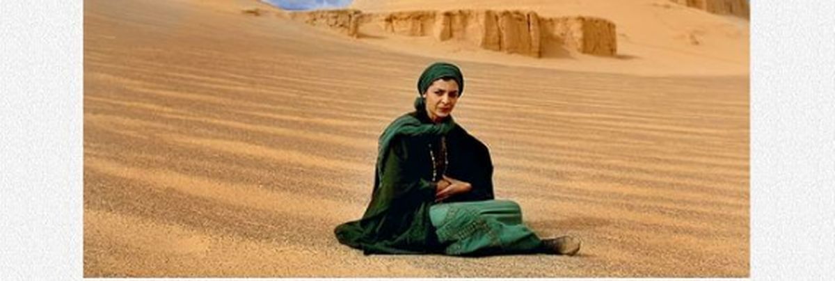 عکس زیبای ساره بیات در کویر + عکس