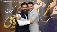  امیرعلی دانایی در کنار پدیده هنر ایران‌ زمین+عکس