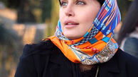 وقتی روسری الناز شاکردوست از اشک‌هایش خیس شد+عکس 