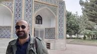 مهران احمدی در یک مکان زیارتی + عکس