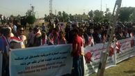 عراقی ها در اعتراض به دخالت آمریکا به خیابان آمدند