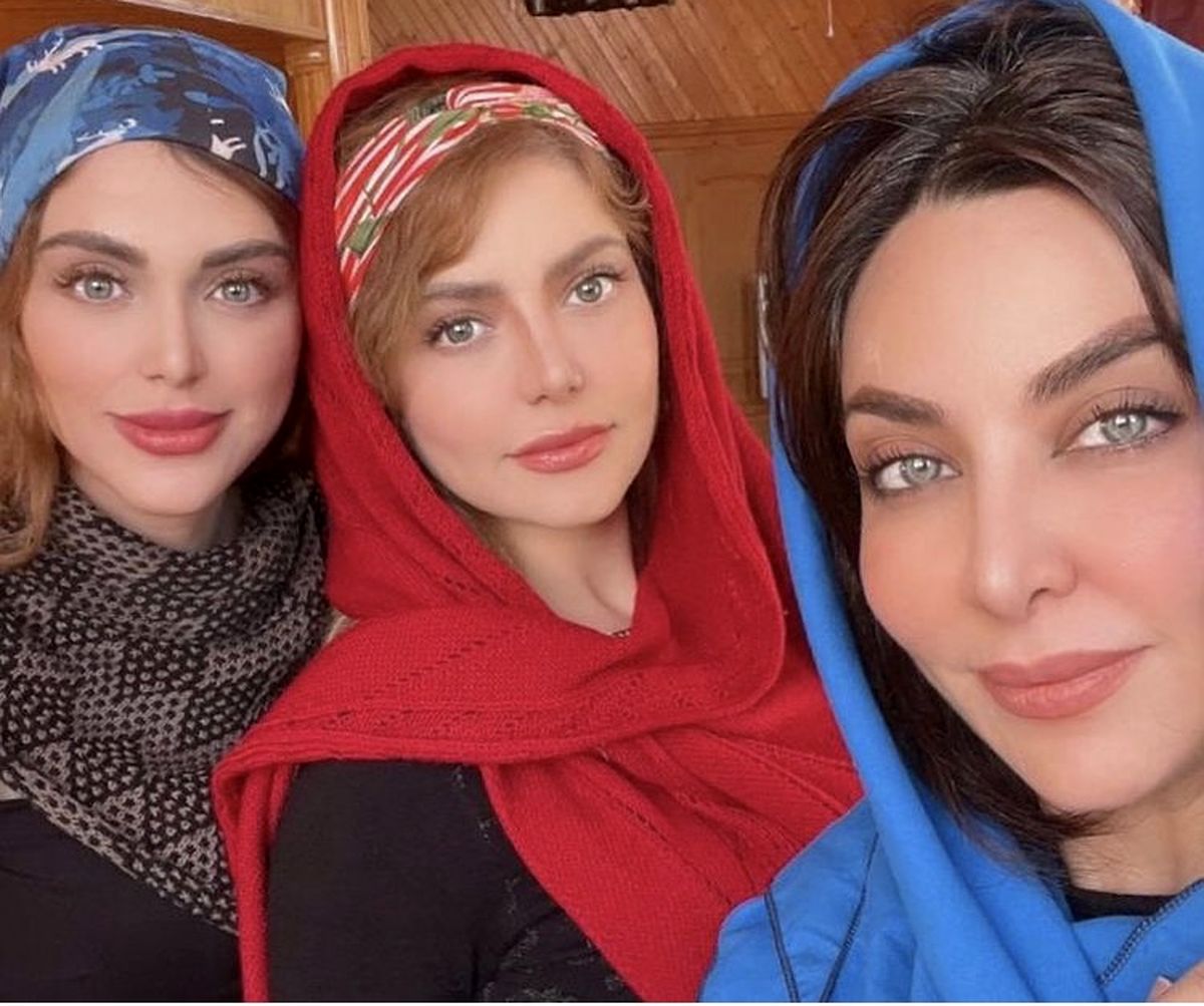 فقیهه سلطانی و خواهران جوانش + عکس