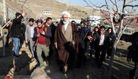 بازدید دادستان کل کشور از محل حادثه دانشگاه علوم تحقیقات