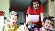 جوانی نوید محمدزاده و هوتن شکیبا در منزل دوستشان + عکس