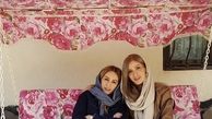 شقایق دهقان و خواهرش + عکس