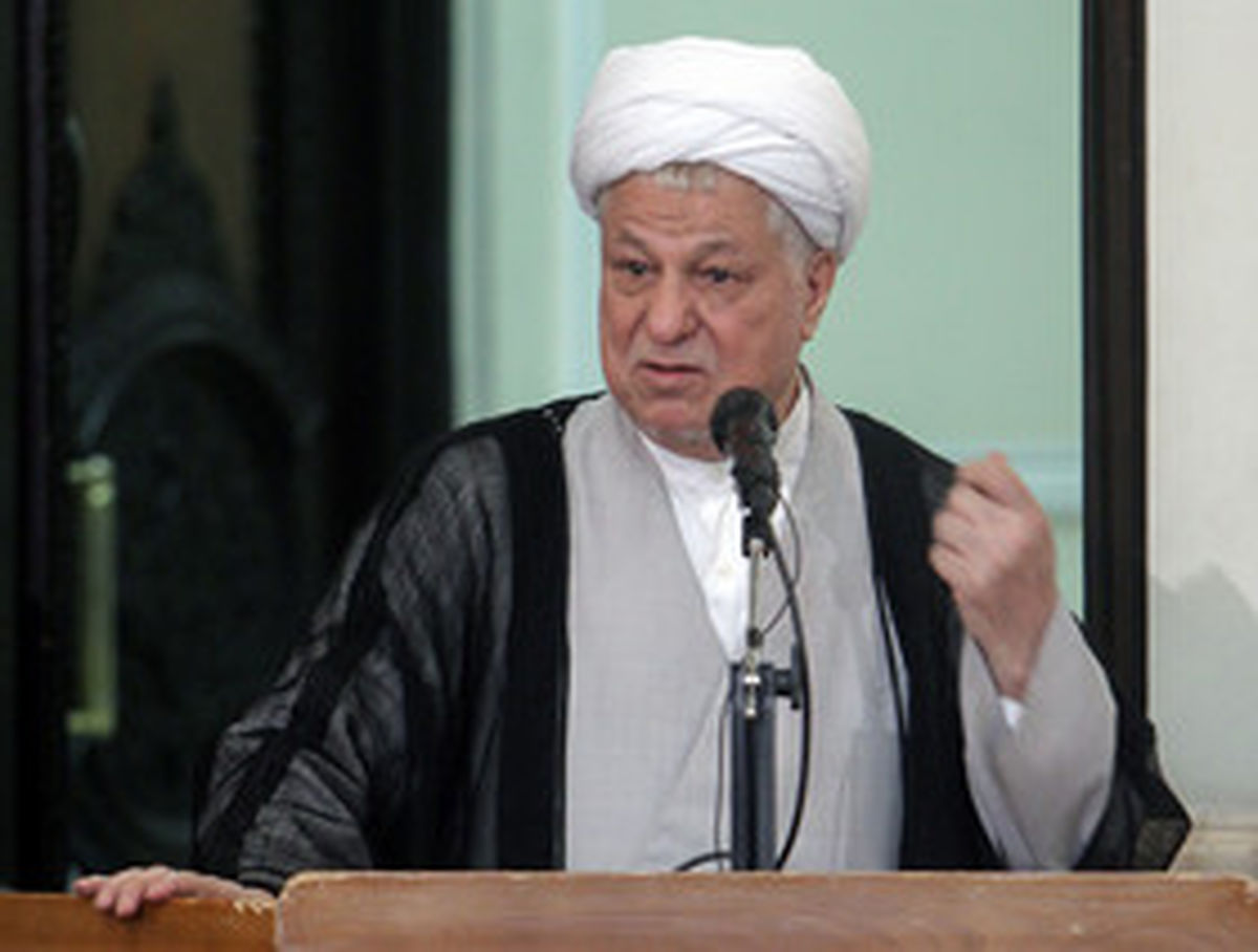 هاشمی رفسنجانی: دربیان مصلحت تردید نمی‌کنم