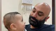 همسر و برادر ریحانه پارسا در یک قاب + عکس