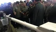 رونمایی سپاه از موشک "آذرخش"+ جزئیات