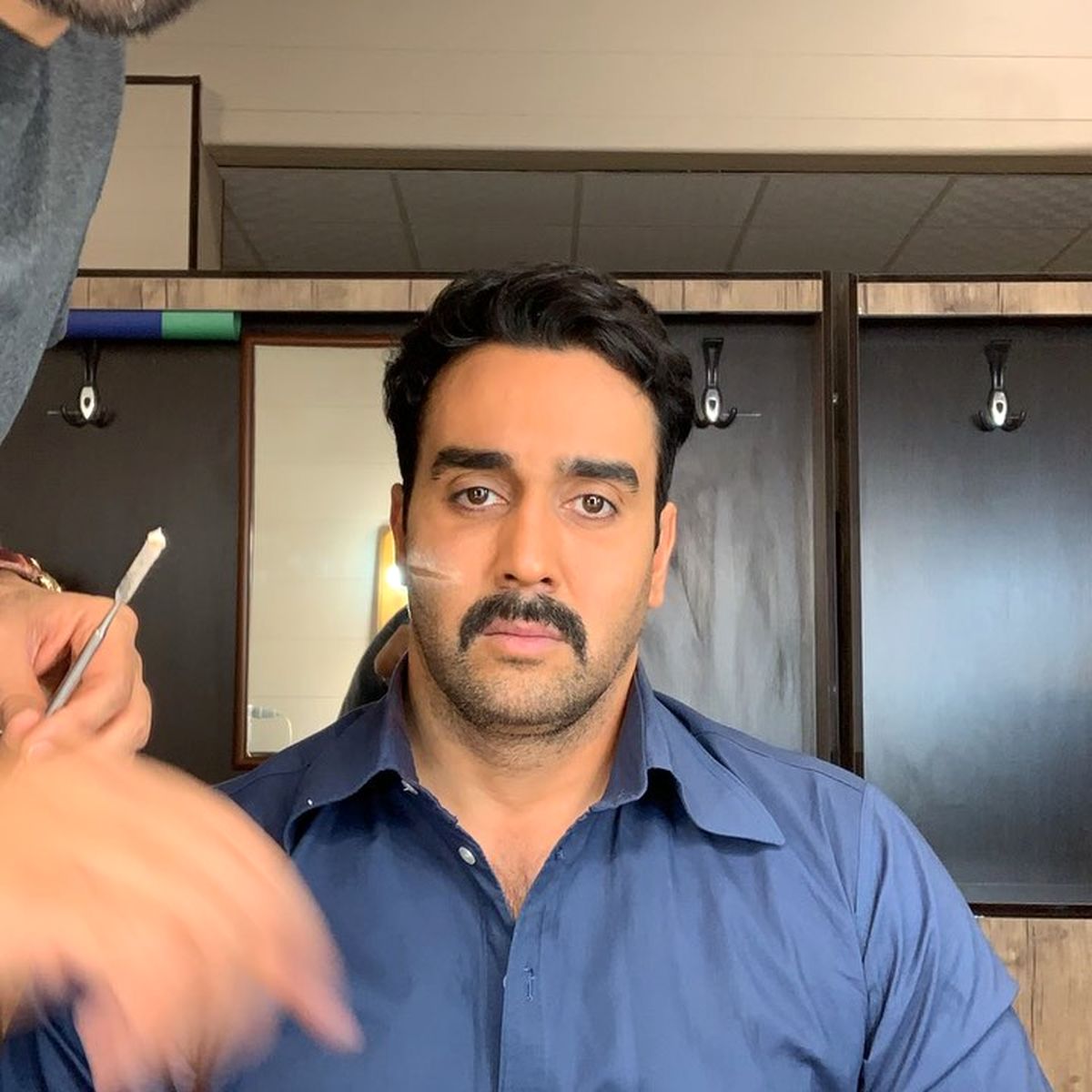 پوریا پورسرخ با گریم فیلم جدیدش+عکس