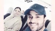 بابک جهانبخش و مادرش در سفر + عکس