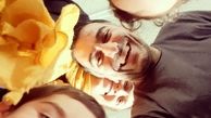 فلامک جنیدی و دوقلوهاش+عکس