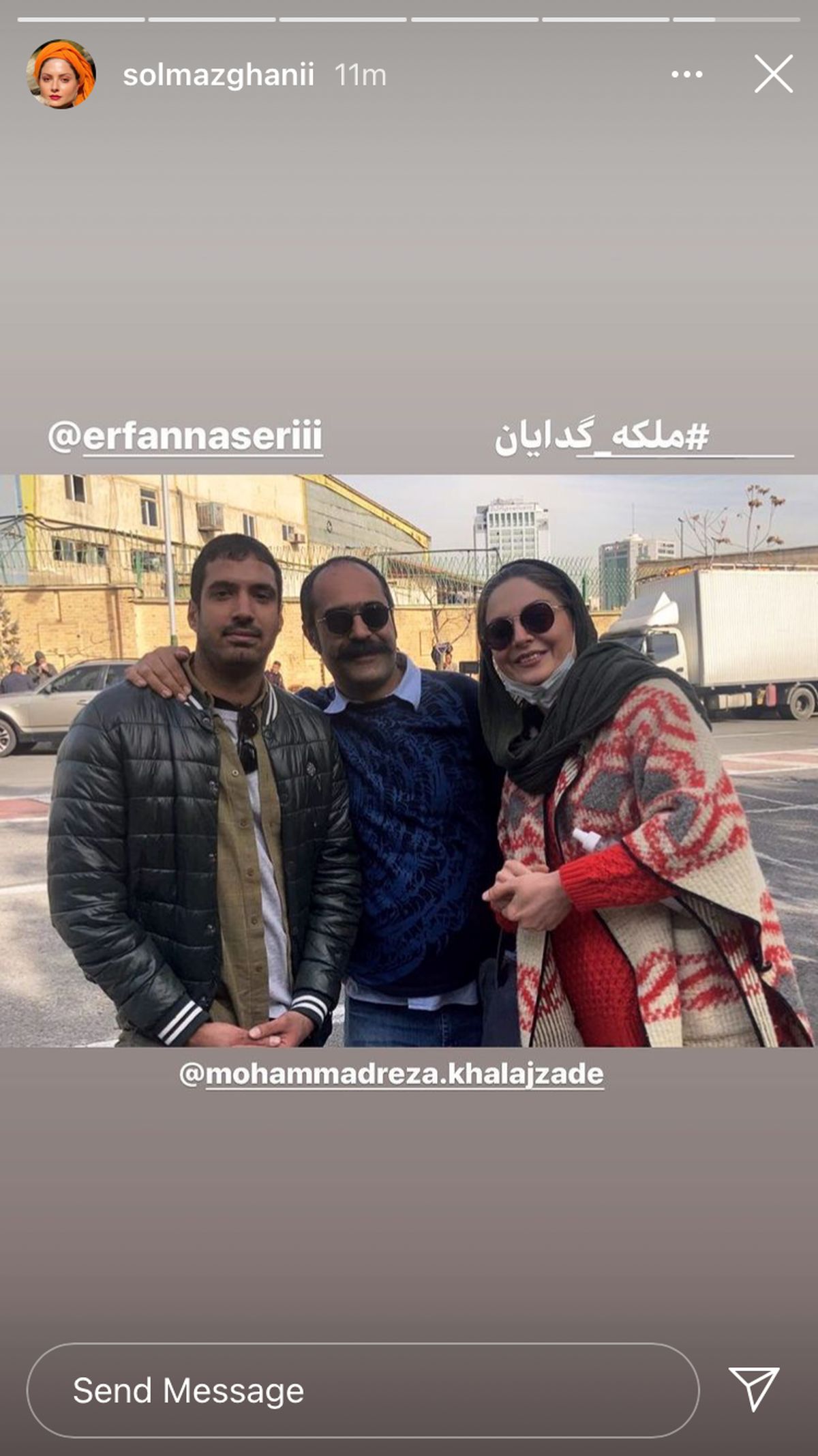 سولماز غنی در ملکه گدایان + عکس