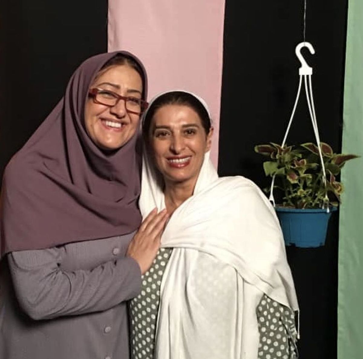 فاطمه هاشمی در کنار همسر بازیگر مشهور + عکس