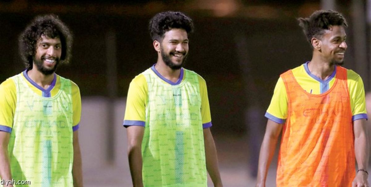 رسیدن وینگر چپ النصر به بازی مقابل پرسپولیس