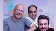 جمع رفاقتی آقای بازیگر + عکس