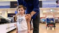 مهران مدیری با هوادار نازش در دبی