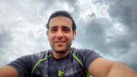 امیرحسین آرمان زیر آسمانی ابری + عکس