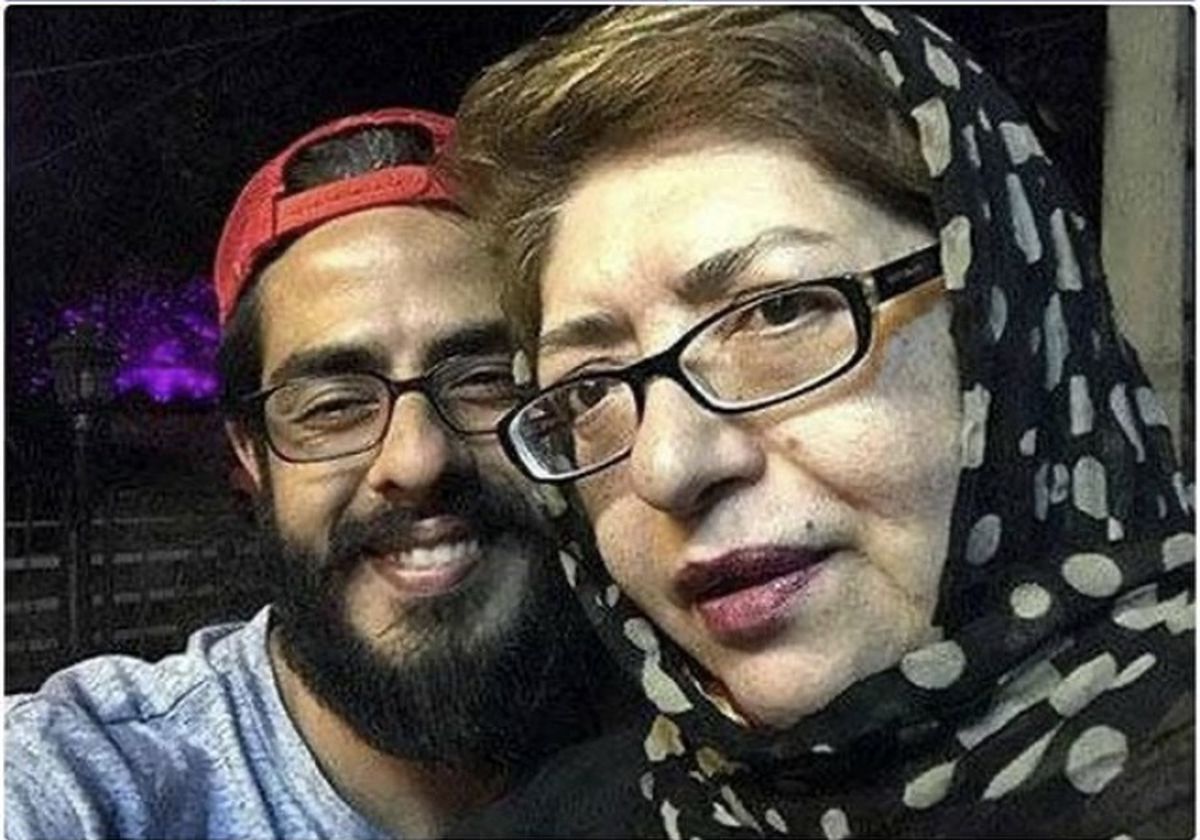 همسر وپسر مرحوم خسرو شکیبایی در کنار هم + عکس