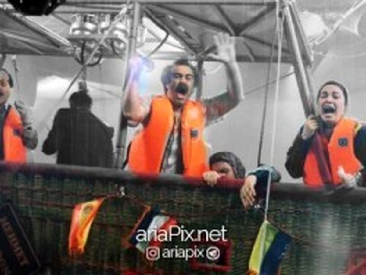 بازیگر «پایتخت»: از صحنه سقوط بالن جان سالم به‌در بردم