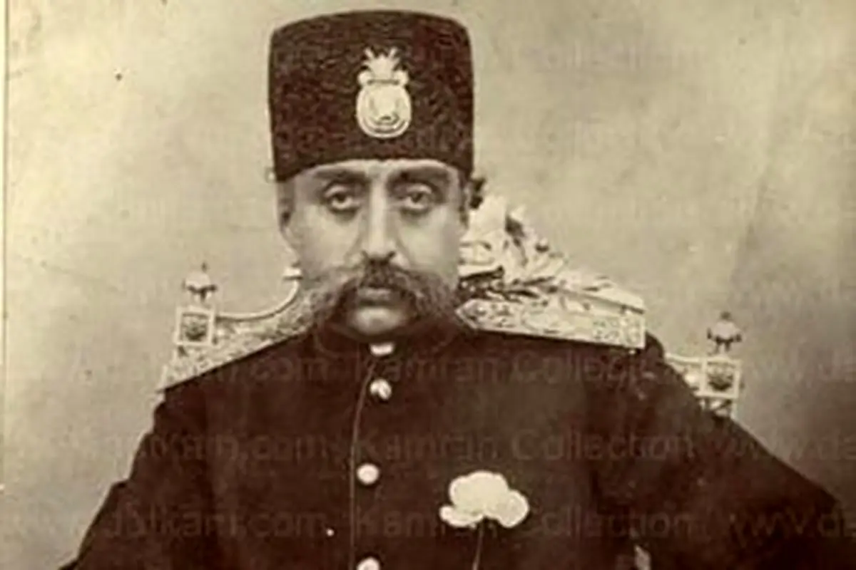 زن ناصرالدین شاه قاجار در دوران پیری / عکس