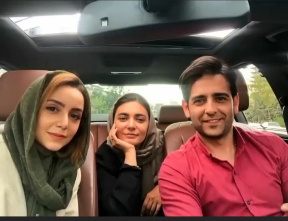 عکس جدید از پشت صحنه مانکن