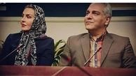 مهران مدیری و خانم بازیگر مشهور در یک مراسم + عکس