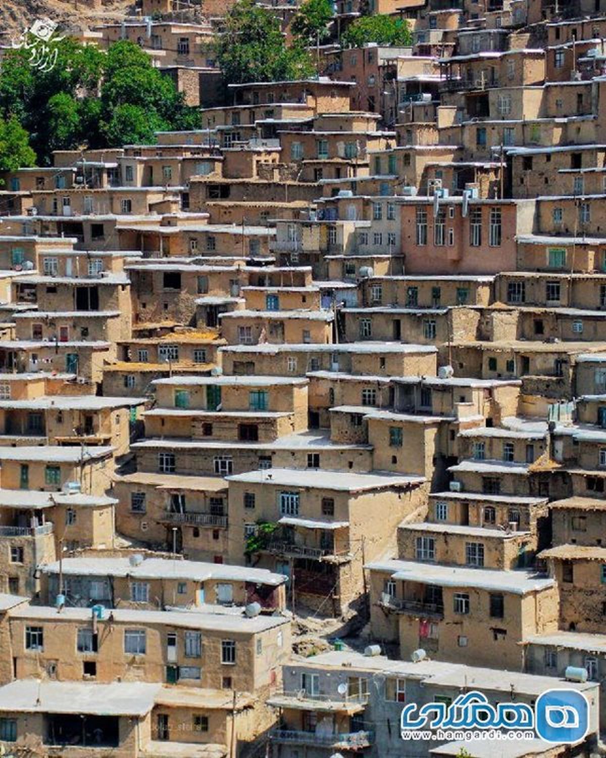 روستای پلکانی دولاب + عکس