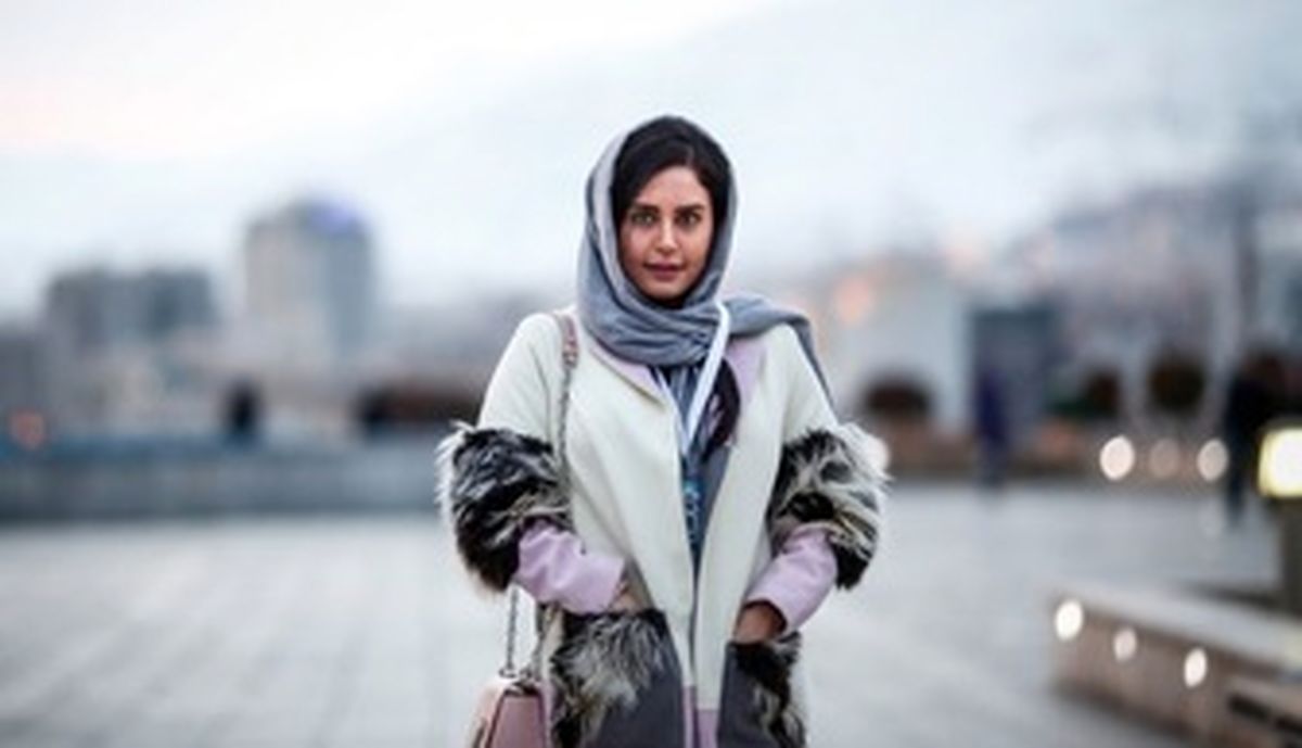 عکس کویری «الناز شاکردوست» با چشمانی بسته