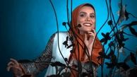عکس شاد پاییزی خانم مجری طنز