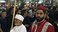 عشق امام حسین و حضور مسیحیان در عزاداری اربعین حسینی+ عکس